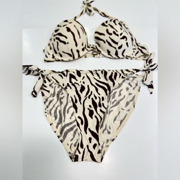 St.Bernard Zebra-print Bikini Set Size 14 - Picture 7 of 7